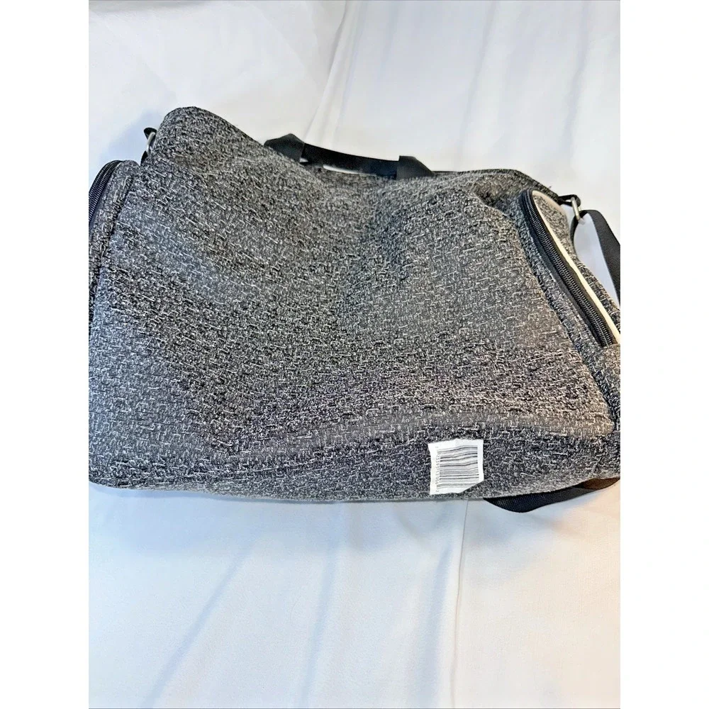 Large Diaper Bag/Fashion Tote CARTER'S Heather Gray/Off-white